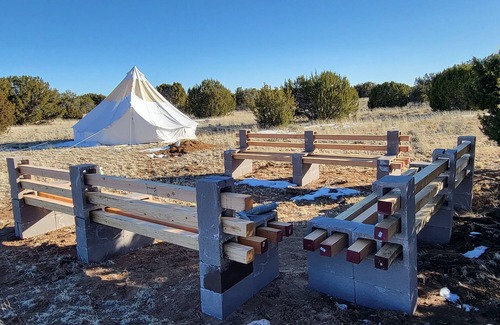 Chambers House | Spacious Canvas Glamping Bell Tent