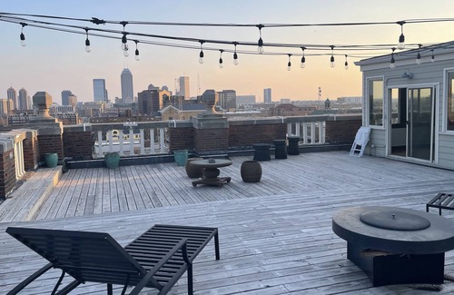 Downtown Indianapolis Apartment | Spacious Downtown Penthouse with Rooftop Terrace