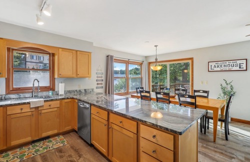 Lake Delton House | Spacious Four-Bedroom Home Overlooking Scenic Lake Delton. Dog-Friendly!