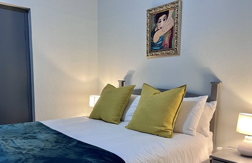 Strand Other | Spacious home with pool 200M from beach