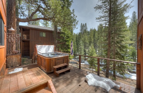 Truckee House | Spacious home with private hot tub & game room - near skiing, hiking, biking
