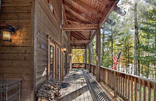 Emily Cabin | Spacious Lakefront Cabin w/ Fire Pit & Grill!