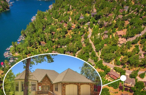 Lake Arrowhead House | Spacious Multi-Family Getaway w/ 3 Decks ~ Pool Table ~ Bunk Room ~ A/C