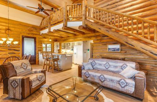 Glenwood Springs House | Spacious Rifle Cabin with Deck and Mountain Views!