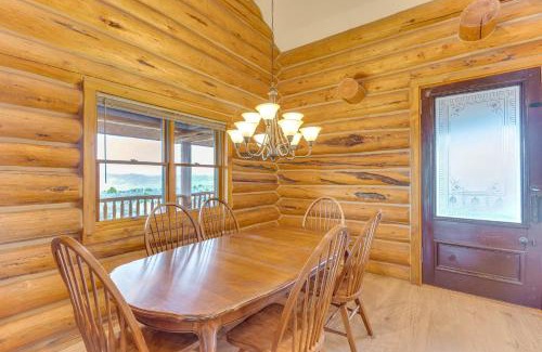 Glenwood Springs House | Spacious Rifle Cabin with Deck and Mountain Views!
