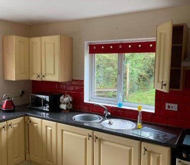 Gorslas House | Spacious romantic party cottage with log burner and Ultrafast Fibre near pub Pet friendly