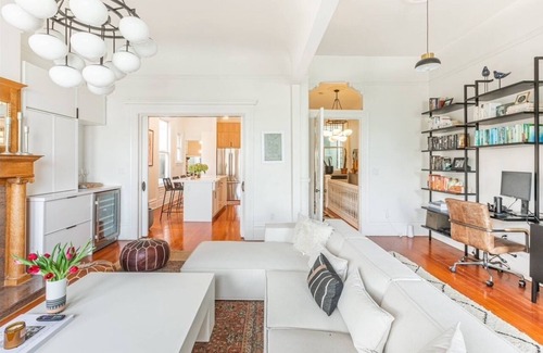 Western Addition Condo | Spacious SF Victorian Condo with High-End Modern Appeal