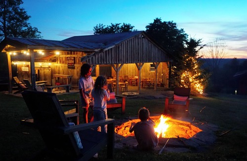 Orson House | Spacious Summer Escape w/Hot Tub, Games, Fire Pit & Scenic Hilltop Views!