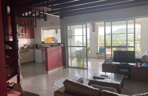 Trois-Ilets Apartment | Spacious T3 - Et.3 -Anse à l'Âne Sea view and bay of Fort de France - Trois Ilets
