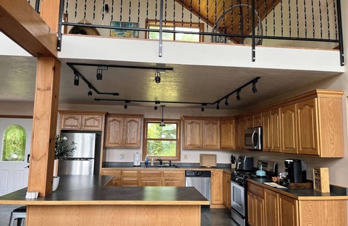 Town of Macomb Cabin | Spectacular Lake Cabin 8 acres & private boat dock
