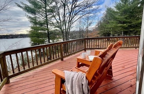 Town of Macomb Cabin | Spectacular Lake Cabin 8 acres & private boat dock