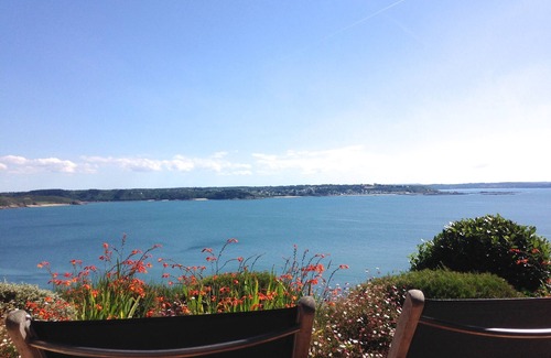 Trebeurden Apartment | Spectacular sea view, quiet 4 * rental, south facing, waterfront