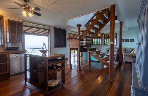 Vieux Fort Villa | Spectacular View and Serenity Gardens! All the comforts of home and Caribbean!