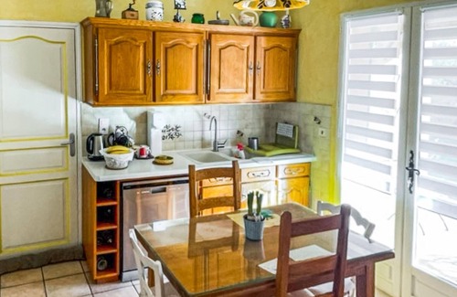 Alleins House | Spend a relaxing vacation in this inviting vacation home with pool.