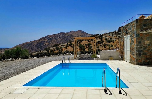 Vizari Villa | Splendid Crete Villa | Villa Nikos | Private Furnished Terrace & Access