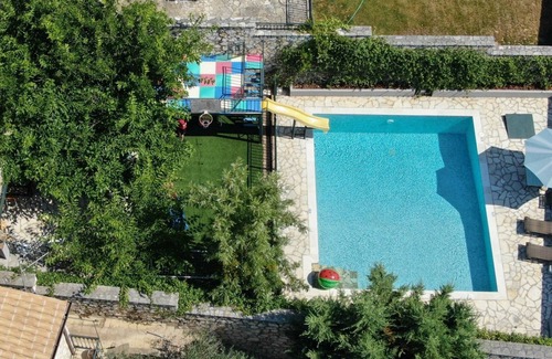 Gouvia Villa | Splendid Gouvia Villa | 3 Bedrooms | Villa Yiarios | Private Playground