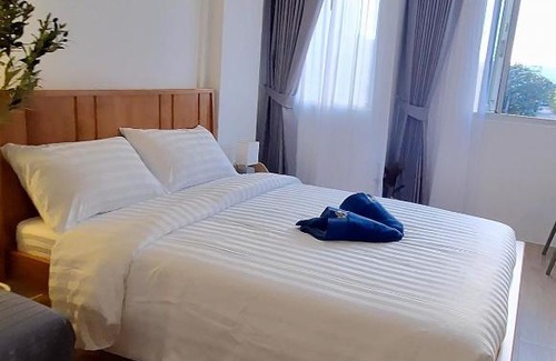 Nong Kae Apartment | Sport villa Huahin, Room 225, Studio Queen Bed pool view and Kitchenette, 2nd Floor