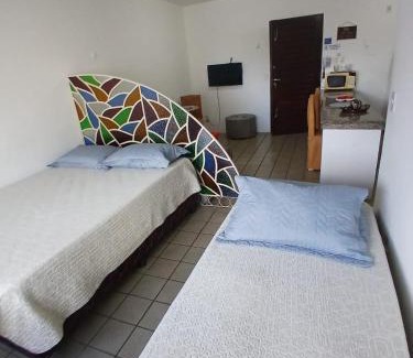 Jatiuca Apartment | Stúdio com restaurante, mini-mercado, academia, vista praia, piscina - Apto 508