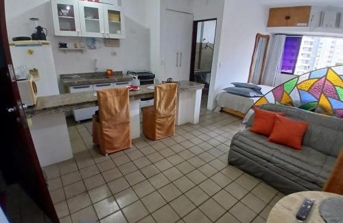 Jatiuca Apartment | Stúdio com restaurante, mini-mercado, academia, vista praia, piscina - Apto 508