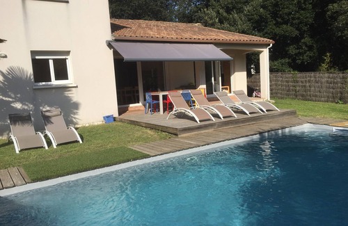 Vaux-sur-Mer Villa | STANDING VILLA NEAR THE SEA, HEATED POOL, GARDEN, BILLIARD, PETANQUE FIELD