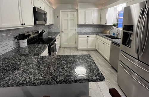 South Oklahoma City House | Stanley Rother Shrine Vacation Home. Spacious, with easy access to Main Highways