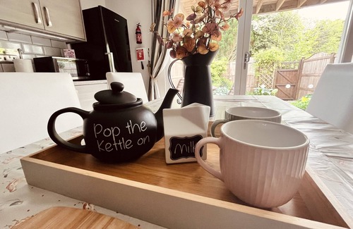 Bridgend Ski Chalet | Station Lodge. .2 Bed Spacious Lodge with garden Tondu Bridgend SOUTH WALES