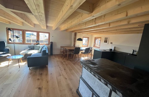 Bellwald Ski Chalet | Steirufina holiday flat renovated with lots of charm