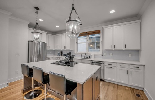 12 South House | Steps to 12 South 3-bedroom townhome, walk to coffee, restaurants, shopping, etc