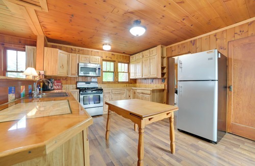 Cedarville Cabin | Steps to Lake: Cedarville Cabin 12 w/Shared Perks
