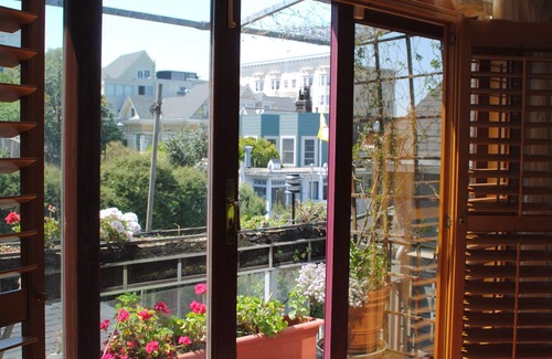 Western Addition Apartment | Storybook Attic Loft Atop Family-Owned Alamo Square Victorian in the heart of SF