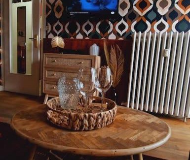 Chalon-sur-Saone Apartment | Studio 2 pers aux inspirations 60s