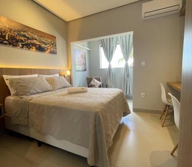 Jardim Palmeiras Apartment | Studio 202 - Aconchego em Moc - Ar cond e WiFi