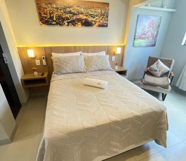 Jardim Palmeiras Apartment | Studio 202 - Aconchego em Moc - Ar cond e WiFi