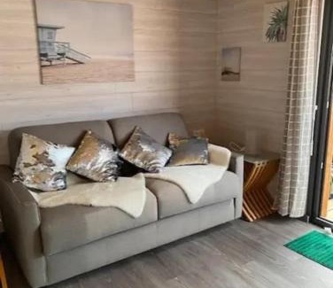 Vendays-Montalivet Ski Chalet | Studio 3 étoiles 20 m2 50 m2 terrasse