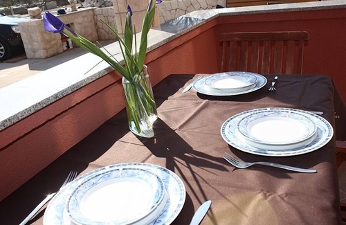 Grebastica Apartment | Studio apartment in Grebaštica with Seaview, Terrace, Air condition, WIFI (886-1)