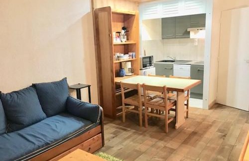 Val Claret Apartment | Studio avec vue montagne et lac à Tignes, balcon, cuisine équipée, TV - FR-1-449-41