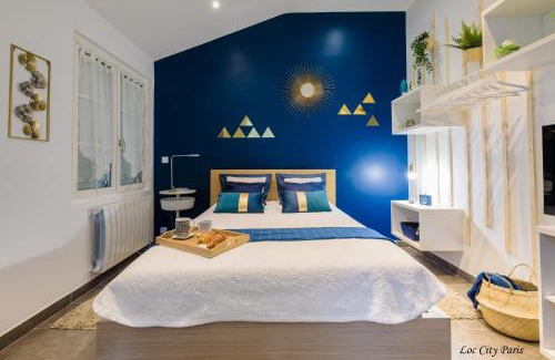 Vemars Apartment | Studio Bleu - Parc Astérix - Mer de Sable - Villepinte - Aéroport CDG