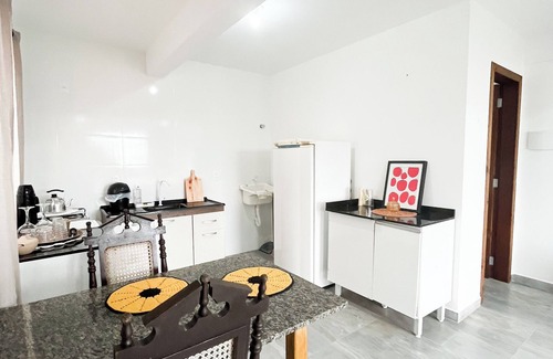 Governador Celso Ramos Apartment | Studio with sea view