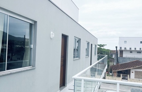 Governador Celso Ramos Apartment | Studio with sea view