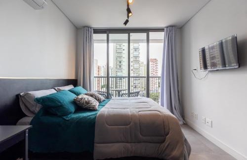 Zona Leste Apartment | Studio c piscina, Wi-Fi e ar na Vila Gomes Cardim