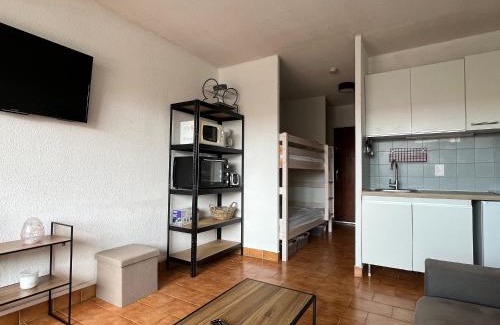 Sete Apartment | Studio cabine avec parking privé et animaux admis à Sète - FR-1-338-622