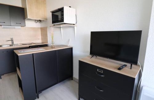 Le Grau-Du-Roi Apartment | Studio cabine refait à neuf, piscine, proche plage et commerces - FR-1-307-241