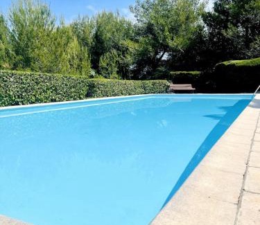 Bastide Giraud Apartment | Studio climatisé avec piscine-tennis-parking