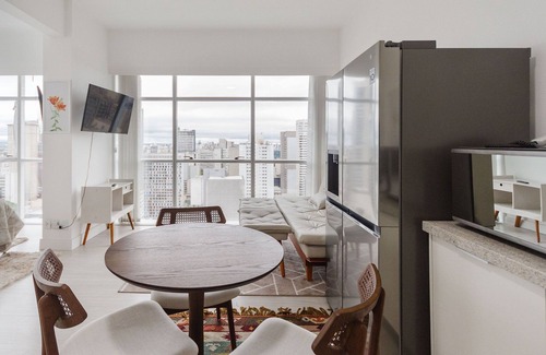 Matriz Apartment | Studio cond c/piscina 180m Hard Rock café ESR1912