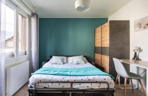 Cluses Apartment | studio cosy proche du centre + parking gratuit