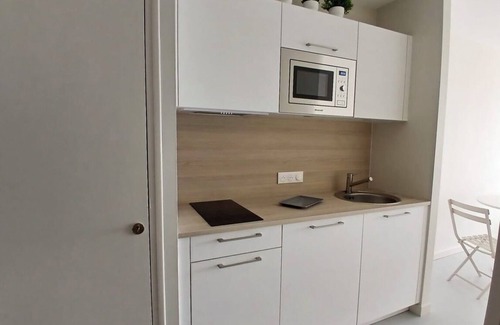 Pleneuf-Val-Andre Apartment | Studio digue du Val-André