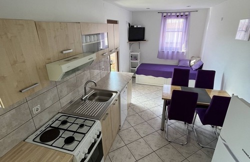 Martinscica Apartment | Studio flat with balcony and sea view Martinšćica, Cres (AS-14334-a)