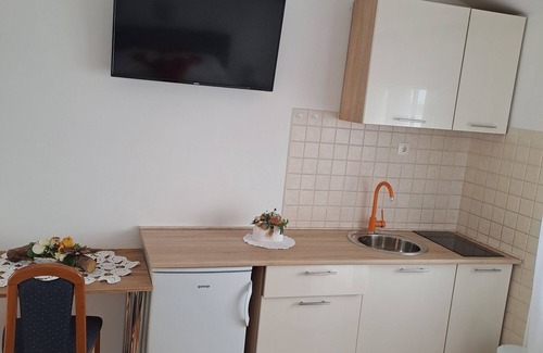 Dramalj Apartment | Studio flat with balcony and sea view Dramalj, Crikvenica (AS-2376-a)