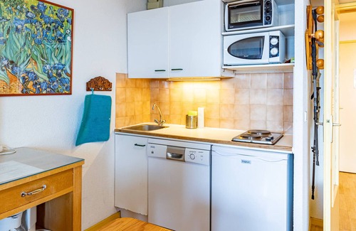 Saint-Francois-Longchamp Apartment | Studio/T1 26m² 5 pax with balcony and full amenities in Saint-François-Longchamp