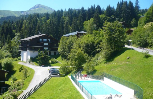 Saint-Gervais-les-Bains Apartment | Studio cabin facing Mont Blanc